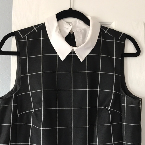 SUPER SALE! Black and white dress - Picture 2 of 6